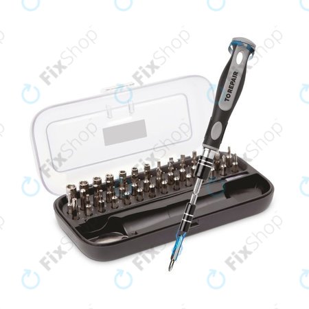 SBS - Jeu de tournevis pour réparation électronique 48en1