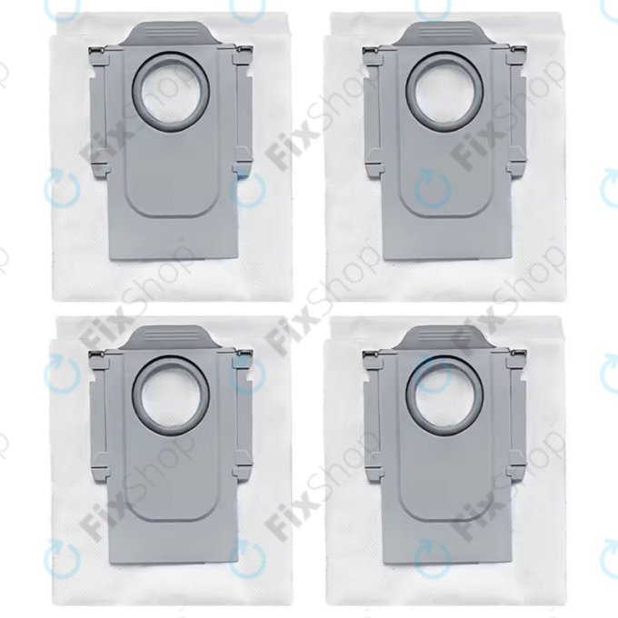 Sac à poussière, 4 pièces pour Xiaomi Roborock Q10-series, S8 Pro, S8 Pro Plus
