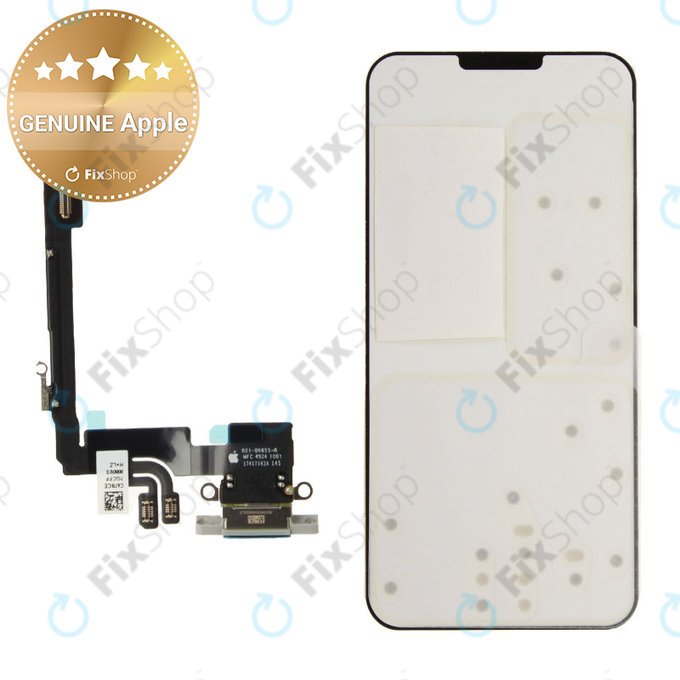 Connecteur de charge + Câble flexible pour iPhone 16 Pro | White Titanium | 923-11089 | Genuine Apple