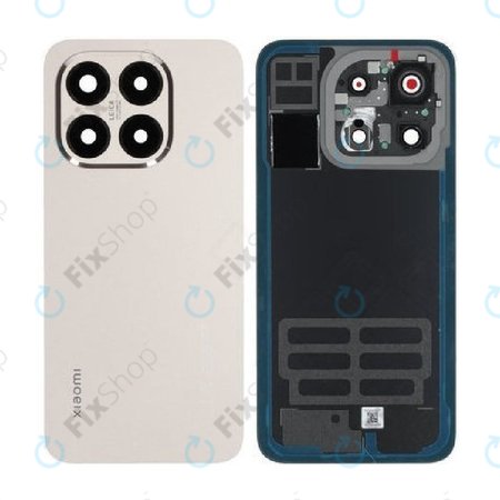 Cache batterie pour Xiaomi 15T 5G, Rose Gold, 5600070O12A00, Genuine Service Pack