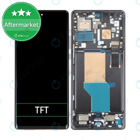 Motorola Edge 30 Ultra XT2241 - Écran LCD + Écran Tactile + Cadre (Noir Interstellaire) TFT