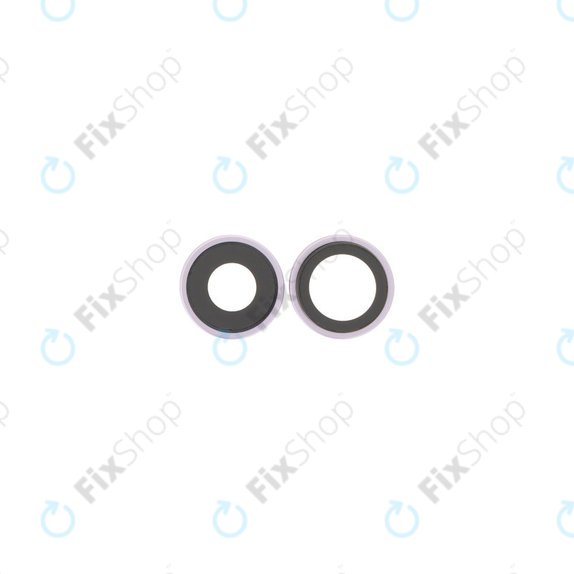 Apple iPhone 17 - Cadre d'objectif de caméra arrière (Lavender) - 2pcs