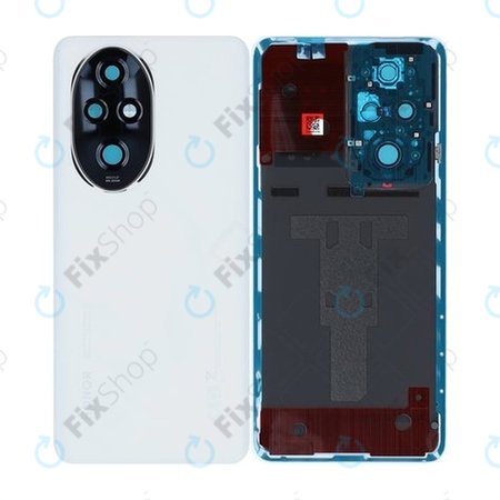 Honor 200 Pro - Cache batterie (Ocean Cyan) - 0235AKNV Genuine Service Pack
