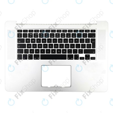 Apple MacBook Pro 15" Retina A1398 (Fin 2013 - Mi 2014) - Cadre de clavier supérieur + clavier UK