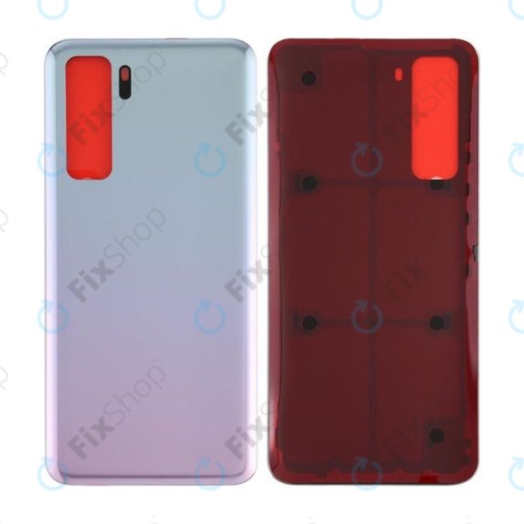 Huawei P40 Lite 5G - Cache batterie (Argent sidéral)