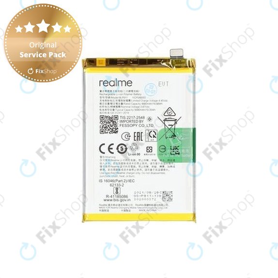 Realme 9i, 9 Pro - Batterie BLP911 5000mAh - 4200013 Genuine Service Pack