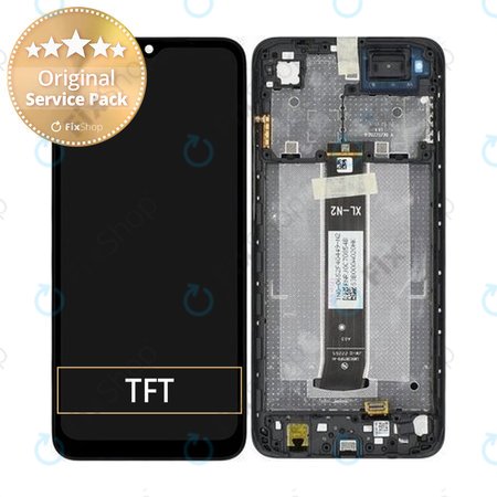 Xiaomi Redmi A1 220733SI, 220733SG - Écran LCD + Écran Tactile + Cadre (Noir) - 5600010C3S00 Genuine Service Pack