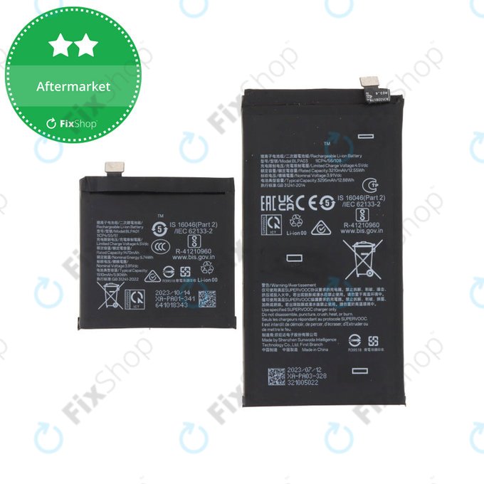OnePlus Open - Batterie BLPA01, BLPA03 4805mAh (2 pieces)