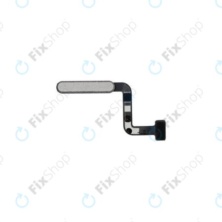 Samsung Galaxy A32 5G A326B - Capteur d'empreintes digitales + câble flexible (blanc génial) - GH96-14184C Genuine Service Pack