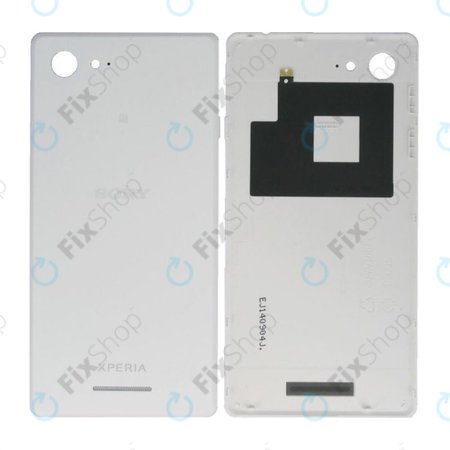 Sony Xperia E3 D2203 - Cache batterie (Blanc) - A/405-59080-0001 Genuine Service Pack