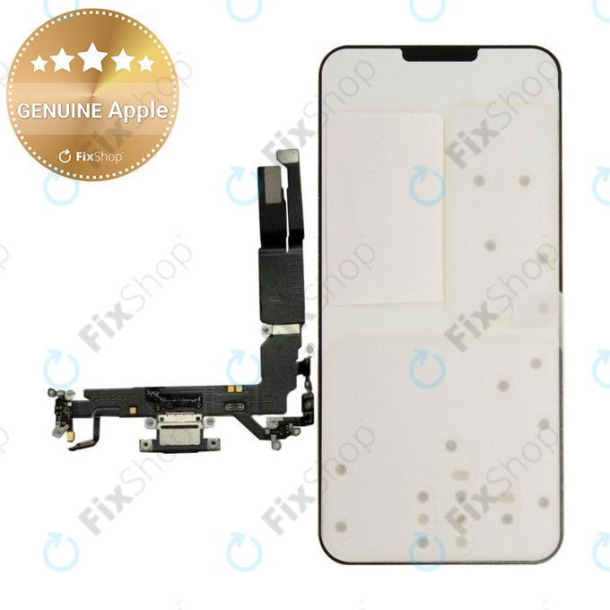 Connecteur de charge + Câble flexible pour iPhone 17 | Black | 923-13603 | Genuine Apple