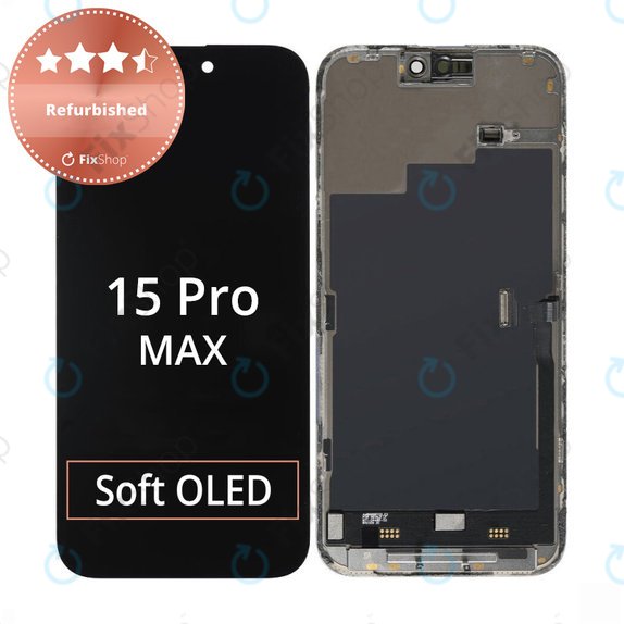 Apple iPhone 15 Pro Max - Écran LCD + Ecran Tactile + Cadre Refurbished