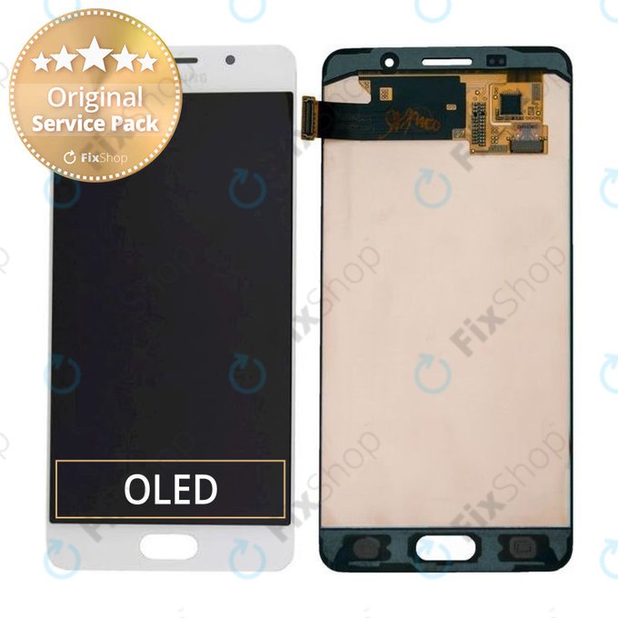 Samsung Galaxy A5 A510F (2016) - Écran LCD + Écran Tactile (Blanc) - GH97-18250A Genuine Service Pack