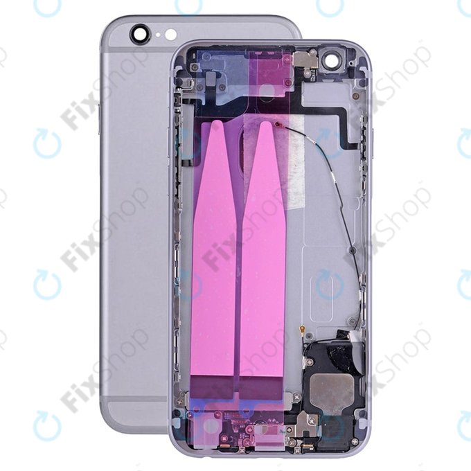 Apple iPhone 6S - Petites pièces du boîtier arrière (gris sidéral)
