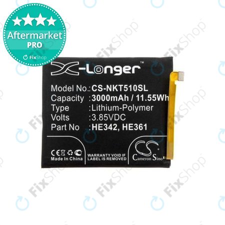 Nokia 5.1 Plus - Batterie HE342 - 3000mAh HQ