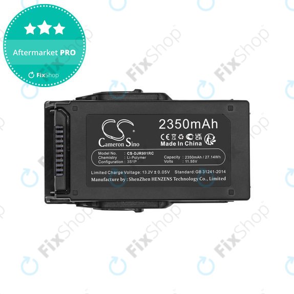 Batterie pour DJI Mavic Air, 2350mAh, Li-Pol, 11.55V, CP.PT.00000119.01, HQ