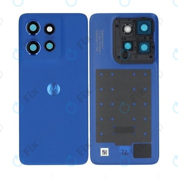 Motorola Edge 50 Neo - Cache batterie (Nautical Blue) - 5S58C28384 Genuine Service Pack
