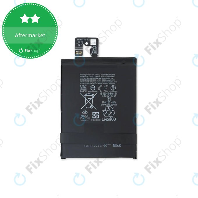 Batterie pour Google Pixel 9a, G526Q, 5000mAh