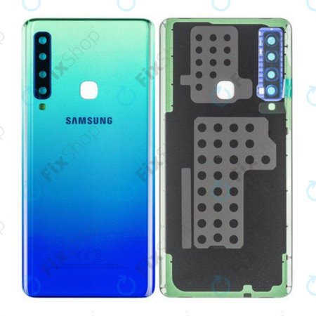 Samsung Galaxy A9 (2018) - Cache batterie (bleu limonade) - Samsung Galaxy A9 (2018) - Batériový Kryt (bleu limonade) - GH82-18234B, GH82-18239B Genuine Service Pack