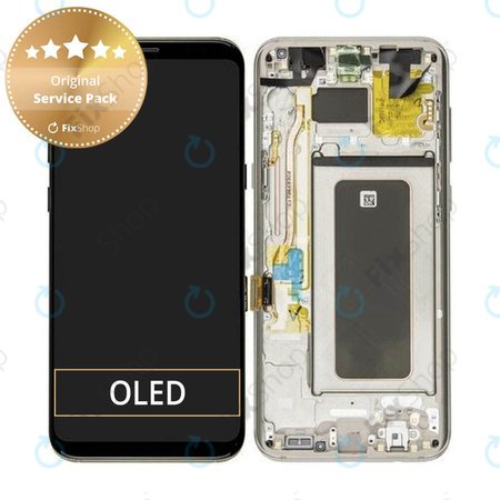 Samsung Galaxy S8 Plus G955F - Écran LCD + Écran Tactile + Cadre (Or Érable) - GH97-20470F, GH97-20564F, GH97-20565F Genuine Service Pack