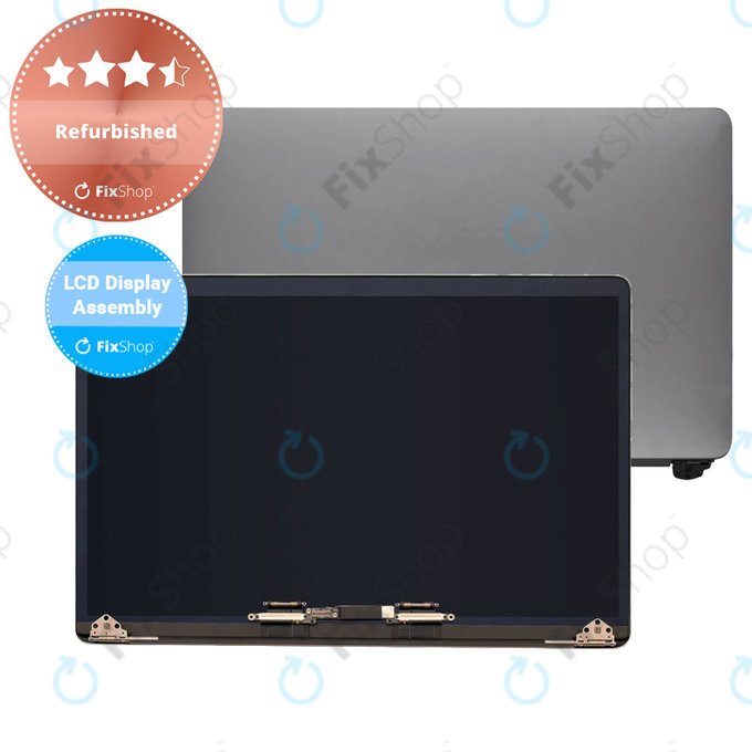 Apple MacBook Pro 15" A1990 (2018 - 2019) - Écran LCD + Vitre avant + Coque (Space Gray) Refurbished