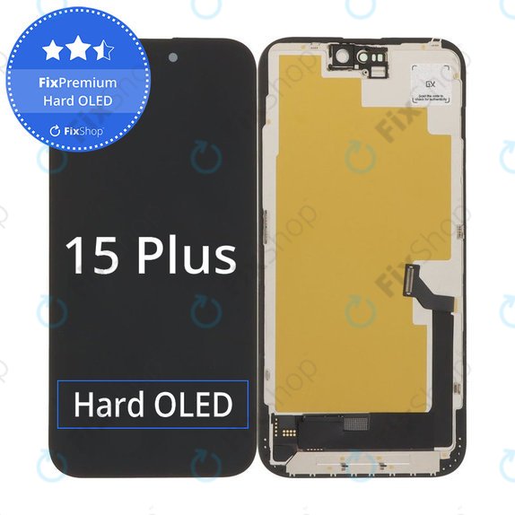 Apple iPhone 15 Plus - Écran LCD + Ecran Tactile + Cadre Dur OLED FixPremium