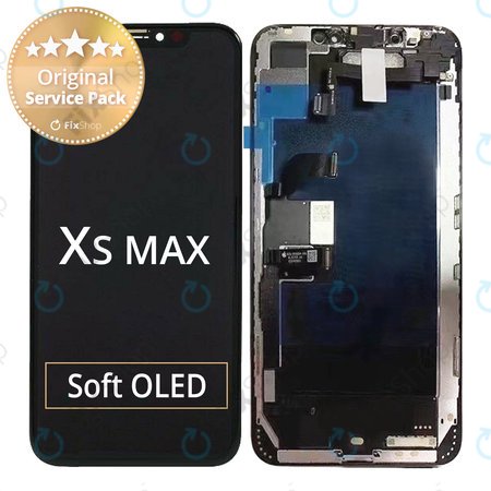 Apple iPhone XS Max - Écran LCD + Écran tactile + Cadre - 661-12944 Genuine Service Pack