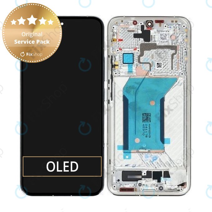 Xiaomi 14 23127PN0CC - Écran LCD + Ecran Tactile + Cadre (White) - 56000500N300 Genuine Service Pack