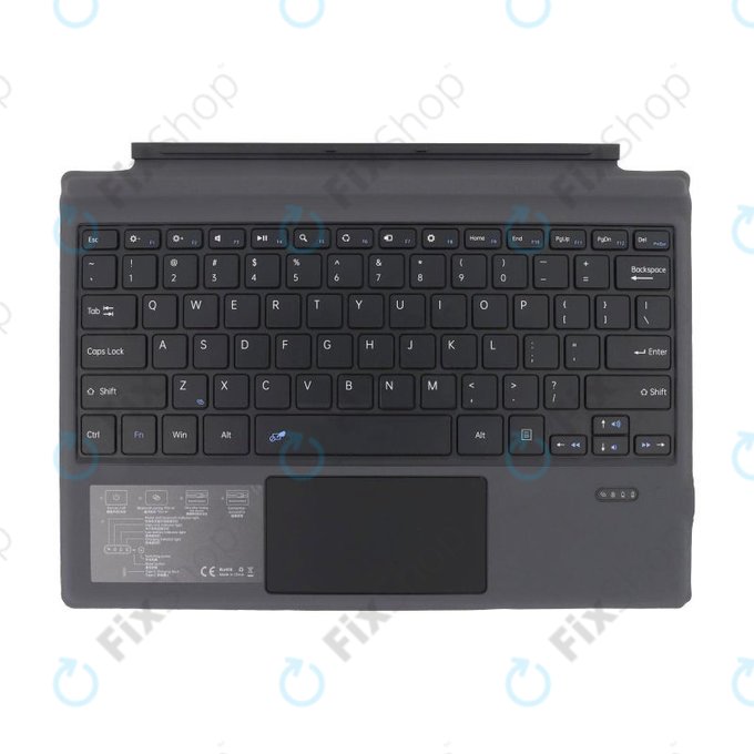 Microsoft Surface Pro 3, 4, 5 - Clavier (Noir)