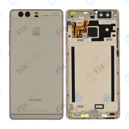 Huawei P9 - Cache batterie + Capteur d'empreintes digitales (Or) - 02350STJ