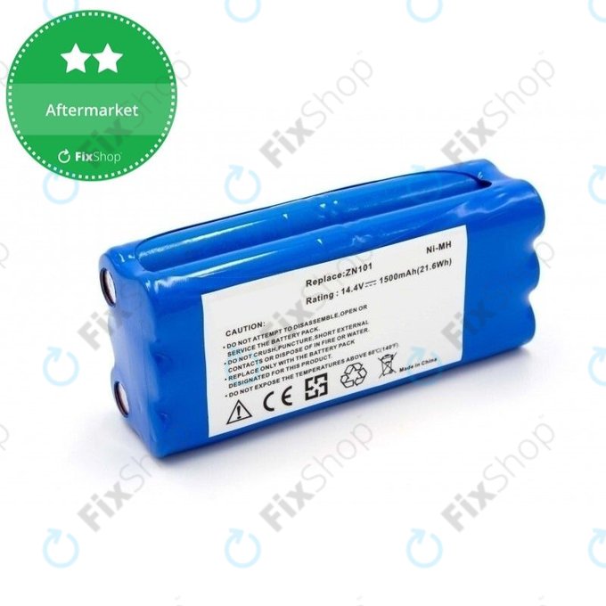 Ecovacs Dibea ZN101, K6, L6, Dirt Devil - Batterie 0606004 Ni-MH 14.4V 1500mAh