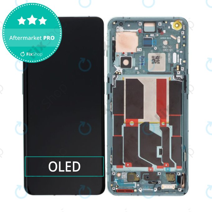 OnePlus 10 Pro NE2210 NE221 - Écran LCD + Écran Tactile + Cadre (Emerald Forest) OLED