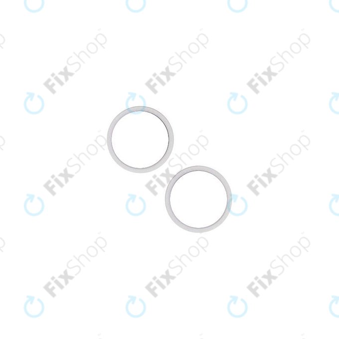 Apple iPhone 14, 14 Plus - Cadre d'objectif de caméra arrière (Starlight) - 2pcs