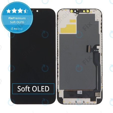 Écran Soft OLED pour iPhone 12 Pro Max - Vitre tactile + Châssis, DIAGNOSTIC