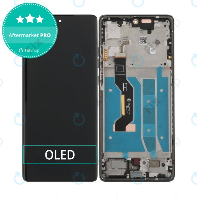 Motorola Moto G85 5G XT2427-3 - Écran LCD + Écran tactile + Cadre (Urban Grey) OLED