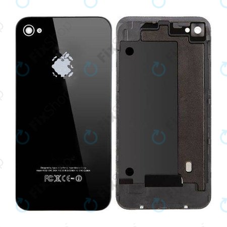 Apple iPhone 4 - Cache batterie (Noir)