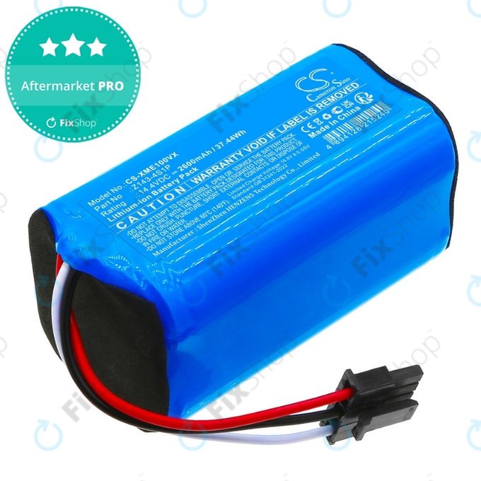 Xiaomi Robot Vacuum E5, E10, E10C - Batterie Z143-4S1P 14.4V Li-Ion 2600mAh HQ