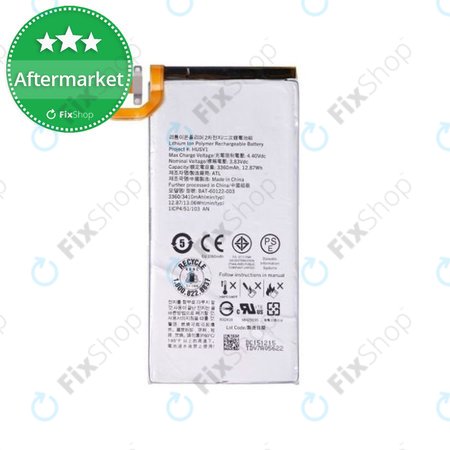 BlackBerry Priv - Batterie BAT-60122-003 3360mAh