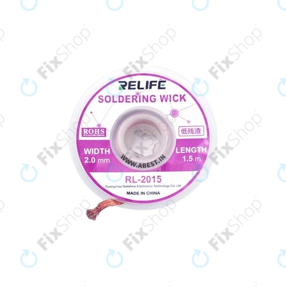 Relife RL-2015 - Fil à dessouder puissant (2mm)