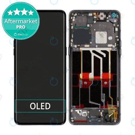 Oppo Find X5 Pro 5G - Écran LCD + Écran tactile + Cadre (Glaze Black) OLED