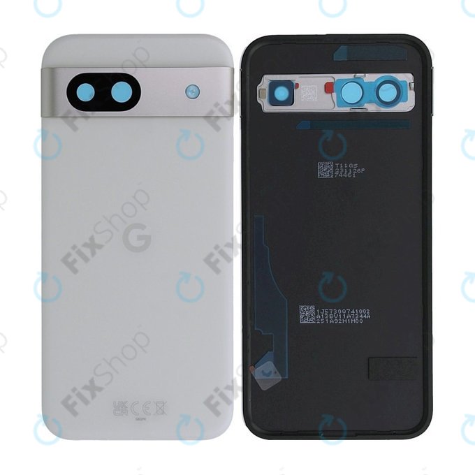 Google Pixel 8a - Cache batterie (White) - G949-00786-00 Genuine Service Pack