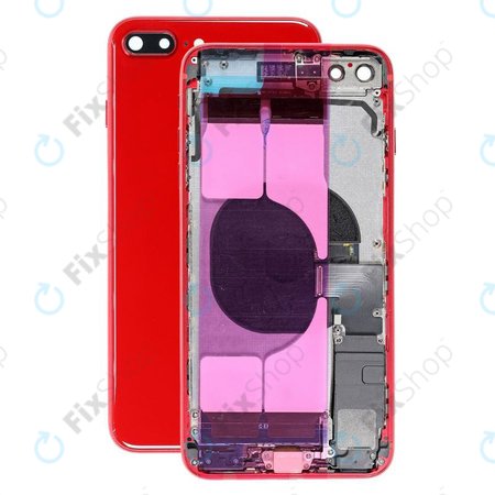 Apple iPhone 8 Plus - Petites pièces du boîtier arrière (rouge)