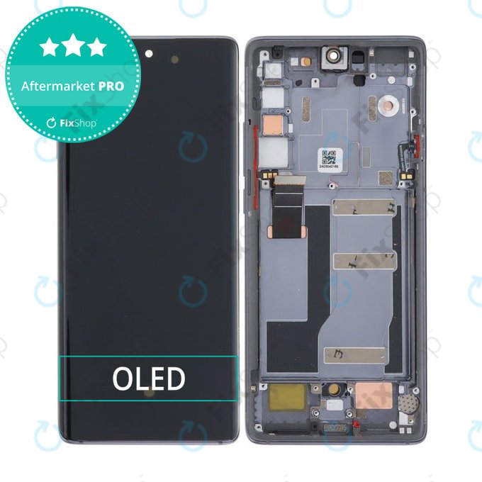 TCL 20 Pro 5G - Écran LCD + Écran tactile + Cadre (Black) OLED