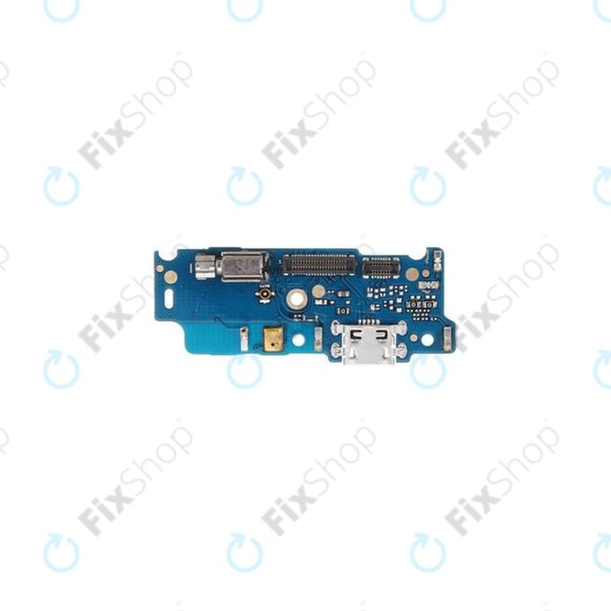 Motorola Moto E4 XT1761 - Connecteur de charge + carte PCB microphone