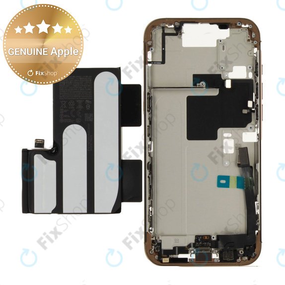 Cadre central avec batterie pour iPhone 16 Pro Max | Desert Titanium | ZD076-00695 | Genuine Apple