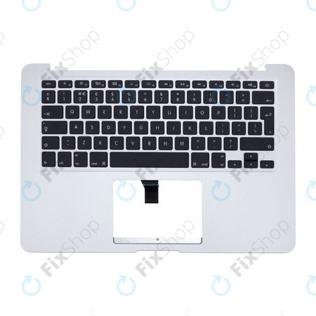 Apple MacBook Air 13" A1466 (Mi 2013 - Mi 2017) - Cadre de clavier supérieur + clavier UK