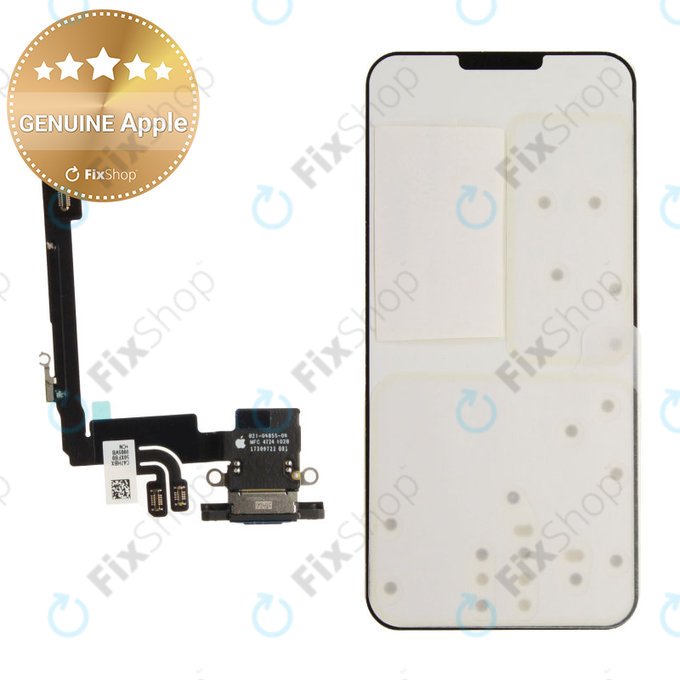 Connecteur de charge + Câble flexible pour iPhone 16 Pro | Black Titanium | 923-11088 | Genuine Apple