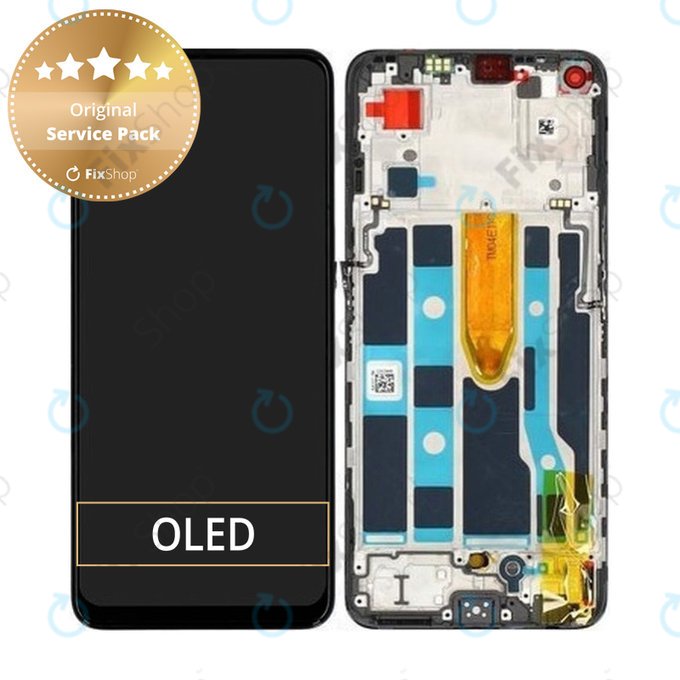 Oppo Find X5 Lite - Écran LCD + Écran Tactile + Cadre - 4130040 Genuine Service Pack
