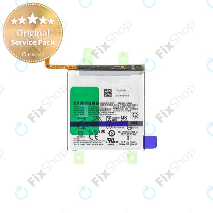 Samsung Galaxy S23 S911B - Batterie EB-BS912ABY 3785mAh - GH82-30483A Genuine Service Pack