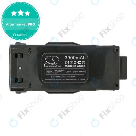 Batterie pour Yuneec Mantis G, Q, 3900mAh, Li-Pol, 11.4V, YUNB3S2800, HQ